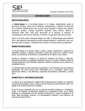 "Definiciones de tecnologia de punta"