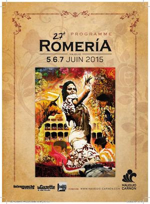 Programme 27ème Romeria del encuentro (2015)