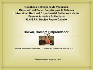 Simon Bolivar Zorianyelis