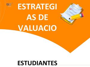 Estrategias De Evaluacion
