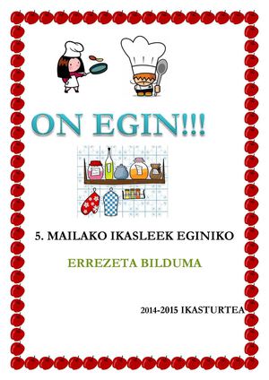 Errezeta Bilduma 2015