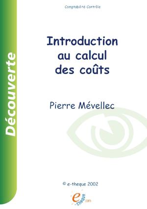 Introduction Au Calcul Des Couts