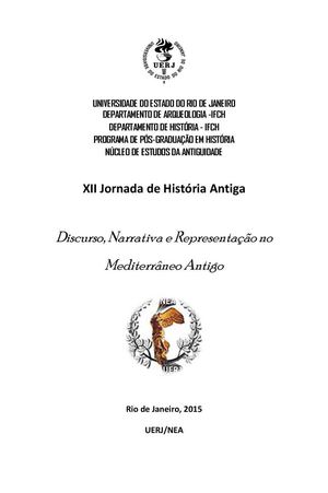 Programação da XII Jornada de História Antiga