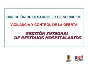 Presentacion Residuos Hospitalarios