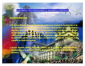 Guatemala Y Sus Aportaciones Al Desarrollo Cientifico Docx