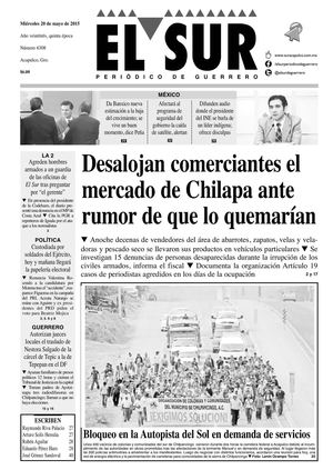 El Sur Miercoles 20052015