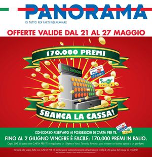 Volantino Panorama Dal 21 Al 27 Maggio
