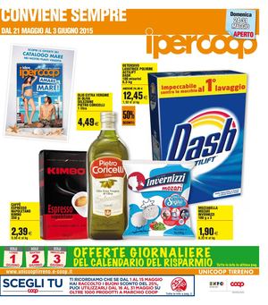 Volantino Iper Coop Lazio Dal 21 Maggio Al 3 Giugno