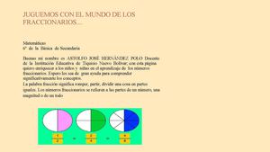 Nùmeros Fraccionarios