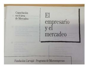 Cartilla De Emprendimiento