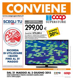 Volantino Iper Coop Trentino Dal 21 Maggio Al 3 Giugno