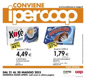 Volantino Iper Coop Puglia Dal 21 Al 30 Maggio