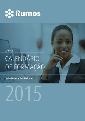 Calendário de Formação 2015 - Rumos Angola