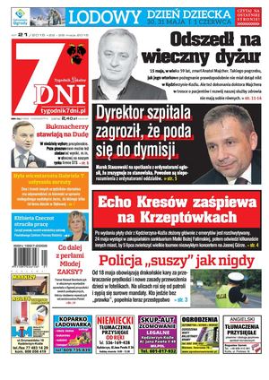 Tygodnik 7DNI nr 21/2015 22 - 28.05.2015