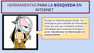 Taller Para La Búsqueda En Internet