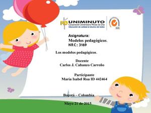 Modelos Pedagogicos 1