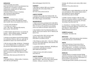 Guide Du Pèlerin Hébergements 2015