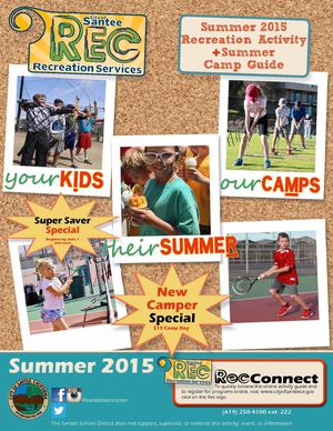 Summer + Camp 2015 Recreation Guide