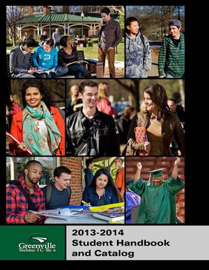 2013-2014 Greenville Technical College Catalog