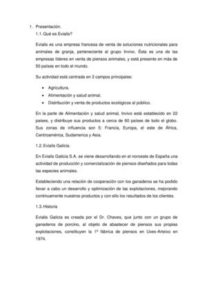 Presentación Evialis