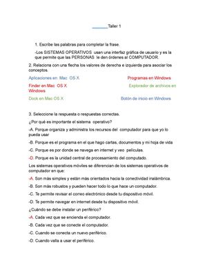 Sistemas Operativos.