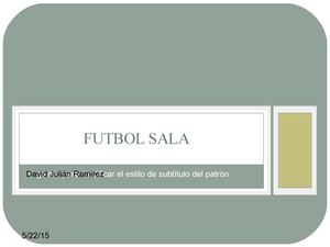 Futbol Sala
