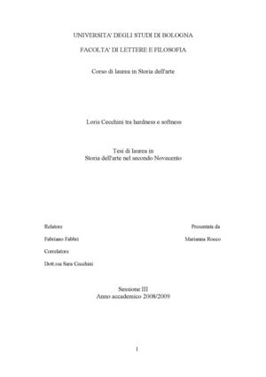 Loris Cecchini tra hardness e softness