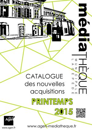 Calaméo - Catalogue Nouveautes Printemps 2015