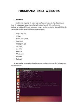 Programas Para Linux