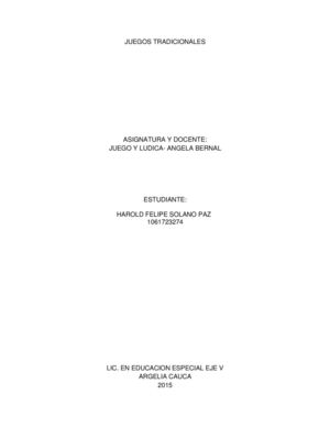 Juegos Tradicionales