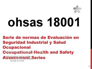Presentación Ohsas 18001