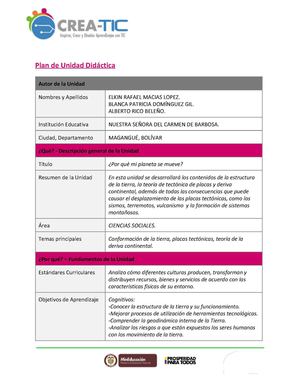 Unidad Didactica Colaborativa