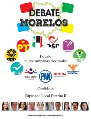 DEBATE MORELOS / Diputado Local Distrito II