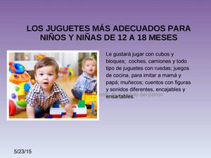 Los Juguetes Más Adecuados Para Niños Y Niñas