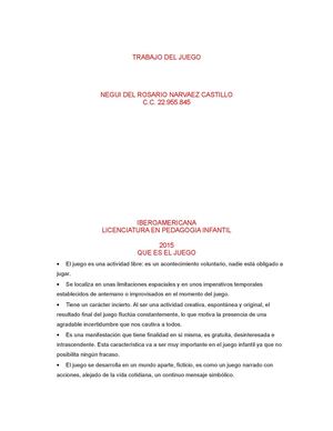 Que Es El Juego Nelly
