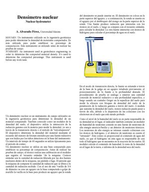 Densimetro Nuclear