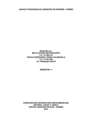 Melva Rivera Y Esperanza Terán Juegos (Cartilla)