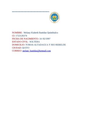 Primer emi semestre Matemáticas 1 UCE