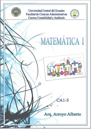 Matemáticas I