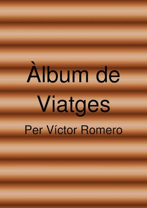 Àlbum de viatges