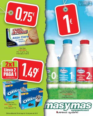oferta válida del 28 de mayo al 10 de junio 2015 Asturias y León