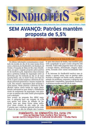 Informativo Mata de São João - Maio 2015