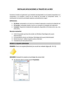 INSTALAR APLICACIONES A TRAVÉS DE LA RED