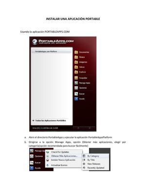 Tutorial Instalar Aplicaciones Portables