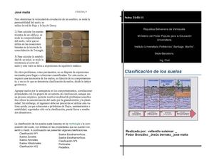 Revista De Clasificacion De Los Suelos
