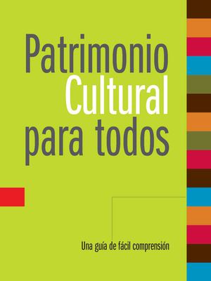 Cartilla Patrimonio Cultural Para Todos Pdf