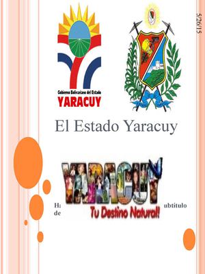 El Estado Yaracuy
