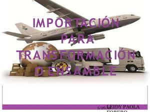 Regimen Ii Importacion Por Transformacion
