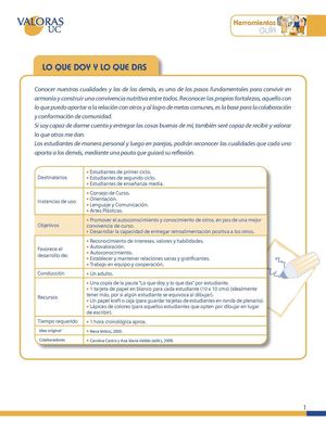 201103070020140 Valoras UC Lo Que Doy Lo Que Das