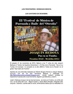 Los Hermanos Bedoya 2